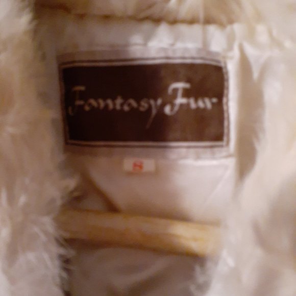 REAL FUR CROP JACKET VINTAGE ZIPPER super soft! - Picture 5 of 8